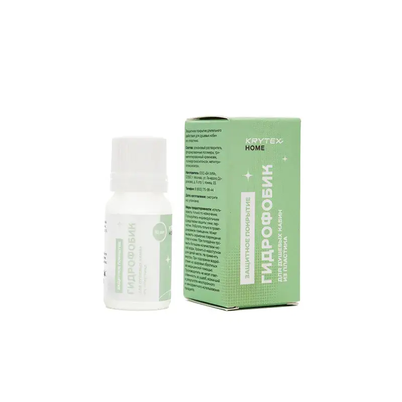 KRYTEX HOME ГИДРОФОБИК Для душевых кабин из пластика